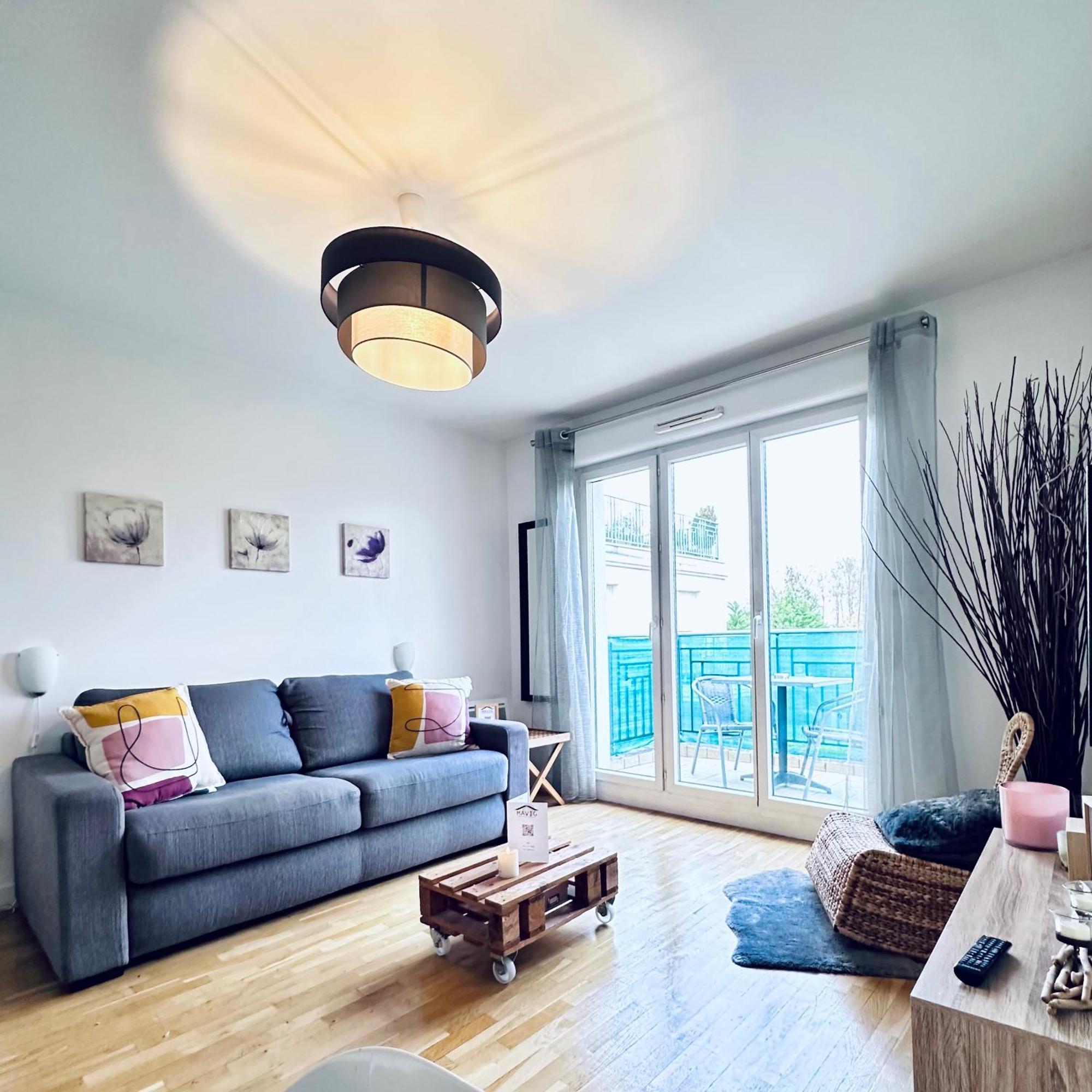 Sweet Apartment In Front Of Disneyland'S Castel Montevrain Exterior photo